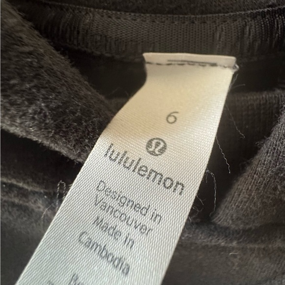 Lululemmon Black Scuba Sweatshirt - Picture 4 of 8